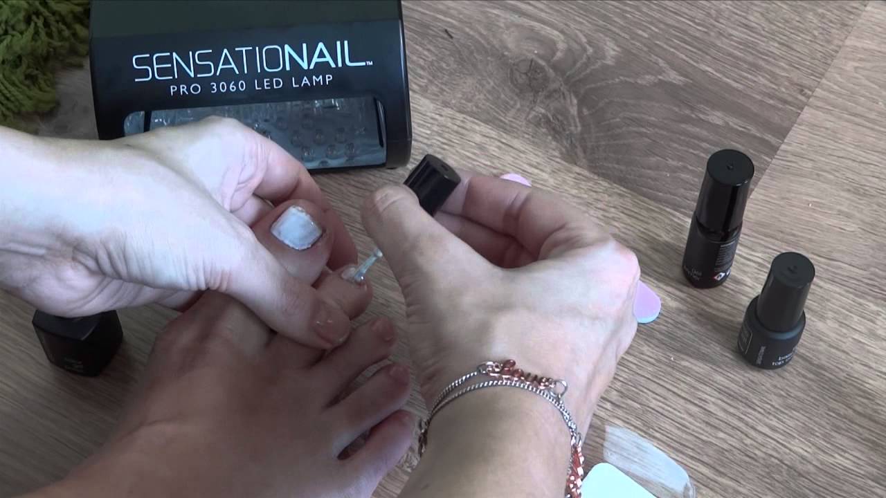 La manucure gel semi permanente à domicile avec Sensationail