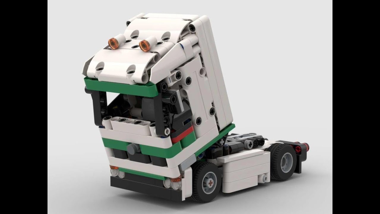 LEGO &reg; Technic Mack&reg; LR Electric Garbage Truck 42167 Alternate Build European Truck