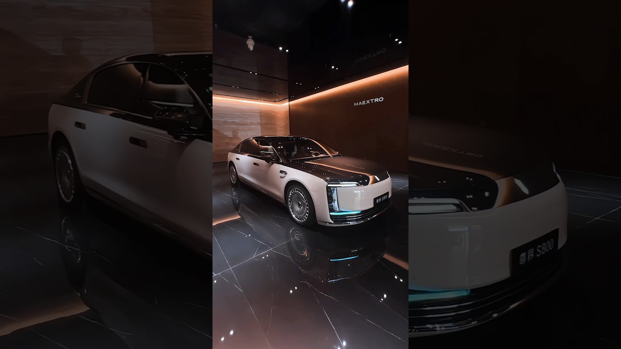 The Huawei Maextro S80 - Ultra-Luxury Sedan Pure Electric Vehicle #short #shorts