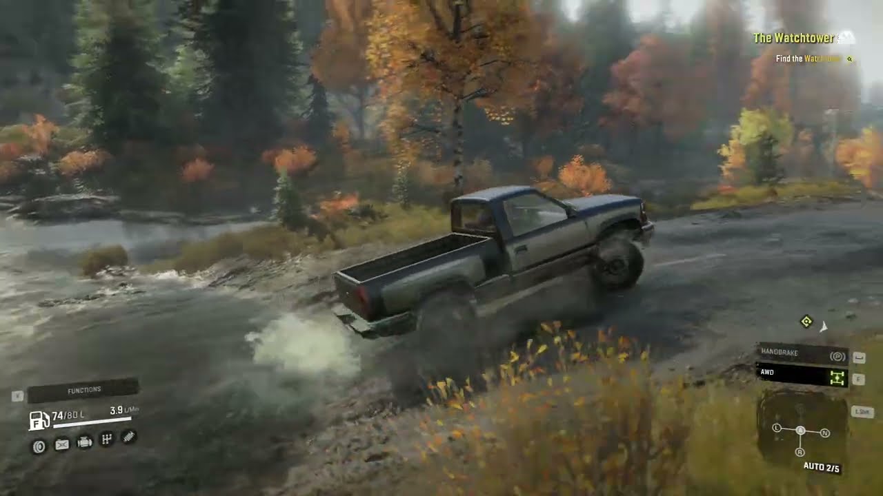 SnowRunner  \ Windows10 \ Fisrt Gameplay