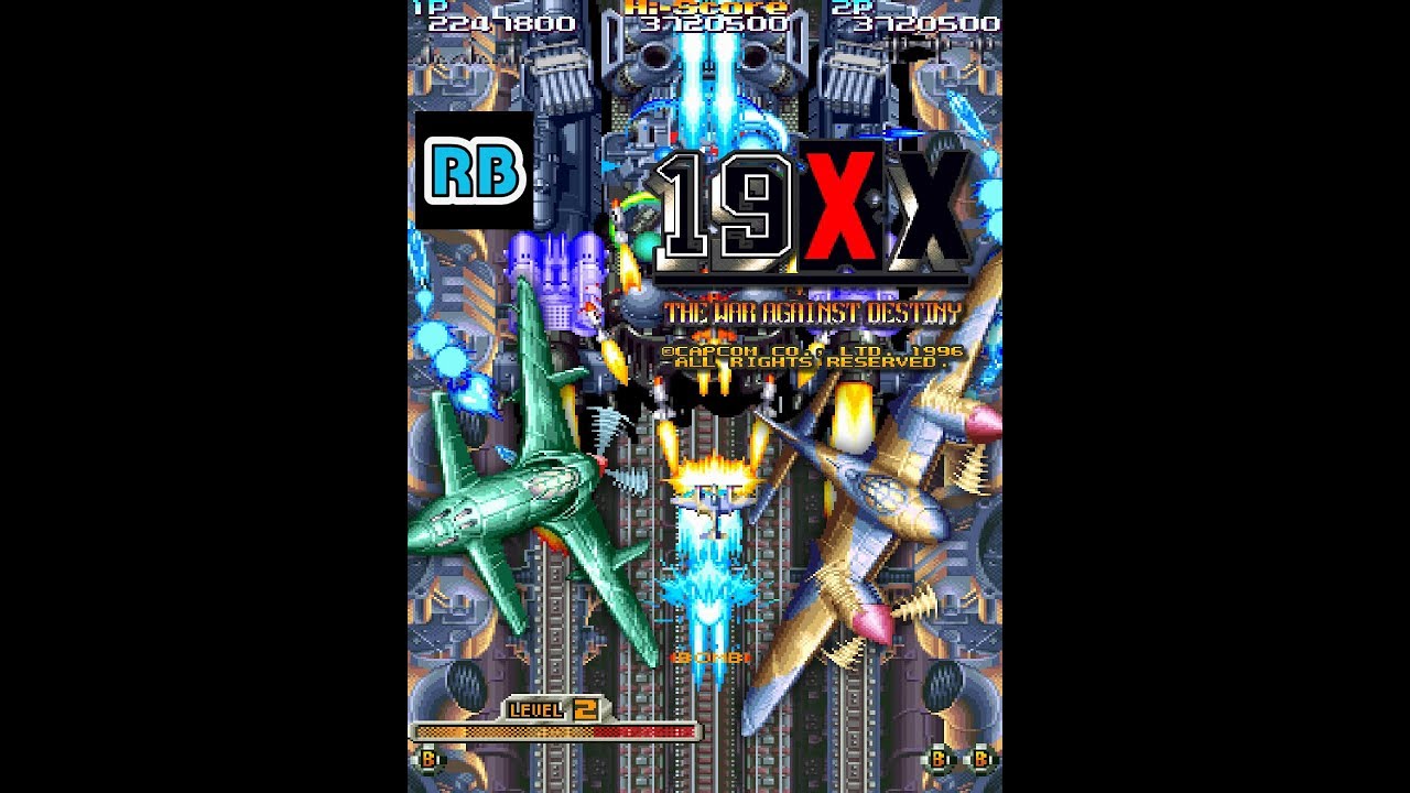 1996 [60fps] 19XX 2Players Sinden & Mosquito ALL