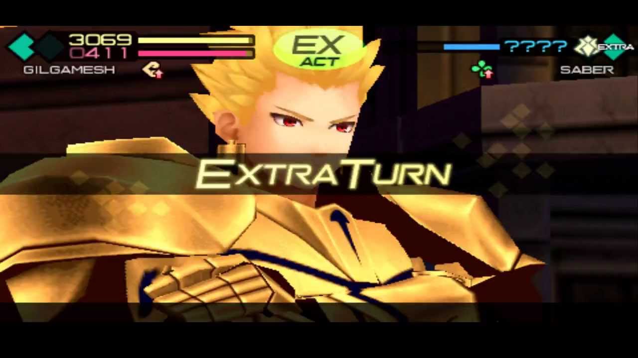 Fate/Extra CCC Gilgamesh Skill Exhibition