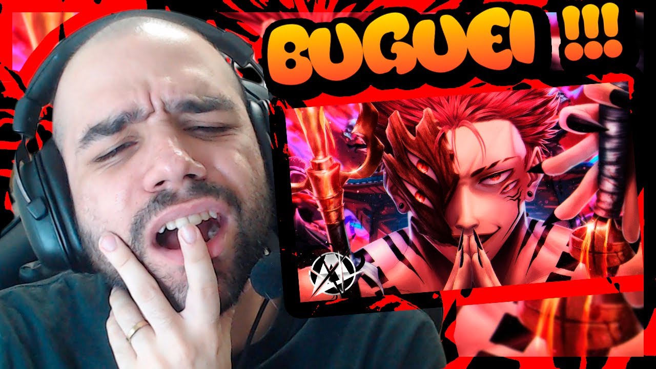 CARECA BUGADO VENDO ♪ Sukuna (Jujutsu Kaisen) | ARMAGEDOM | AniRap