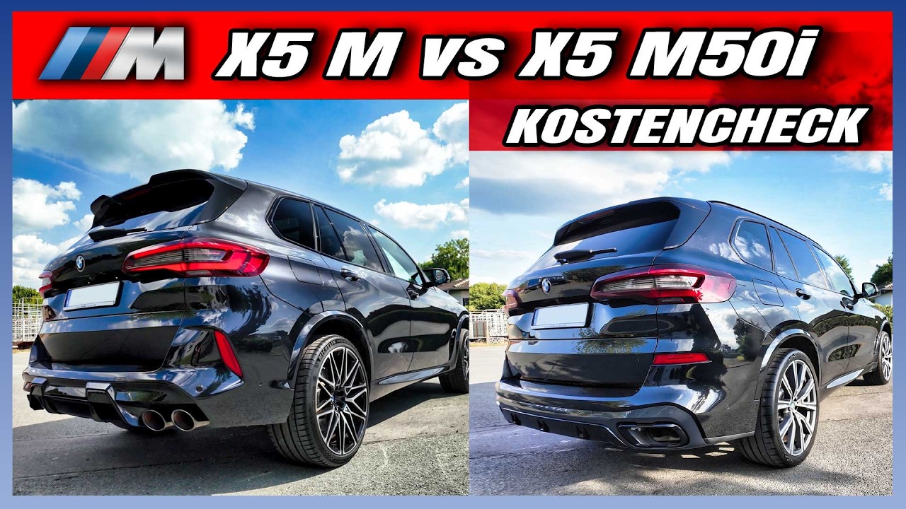 BMW X5 M vs. X5 M50i: 625 PS vs. 530 PS – Der ultimative SUV-Vergleich! | M for Life
