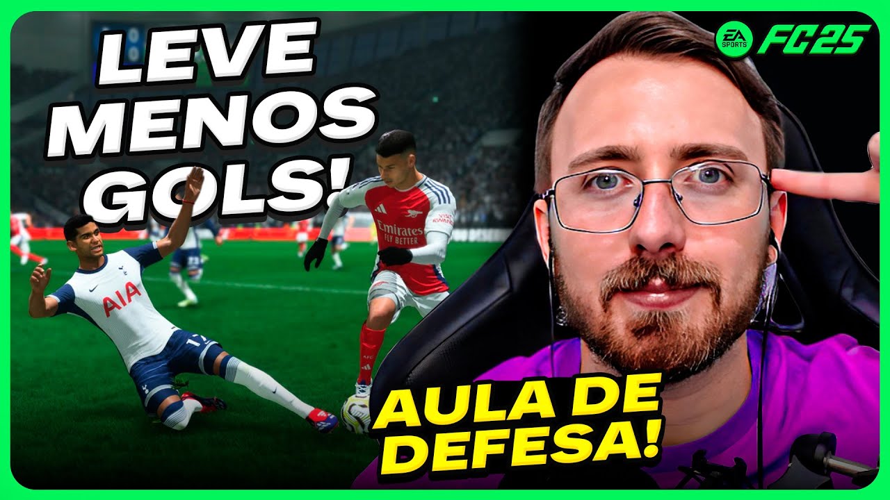 AULA DE DEFESA COM LEO BOLD - APRENDA AGORA MESMO A COMO SE DEFENDER E SOFRA MENOS GOLS | EAFC 25