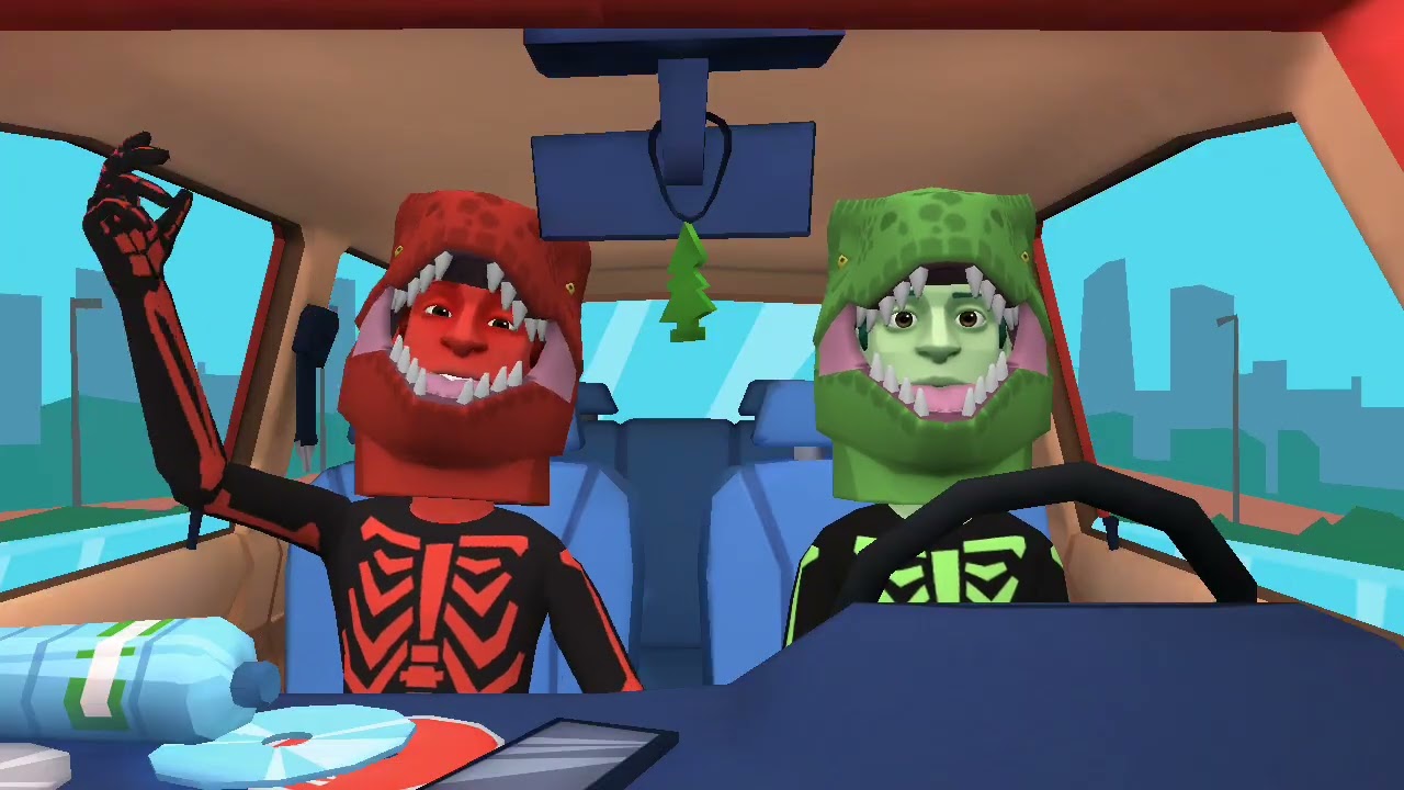 Evil Frog misbehaves on the way to see the SpongeBob Movie: Search for Squarepants/grounded