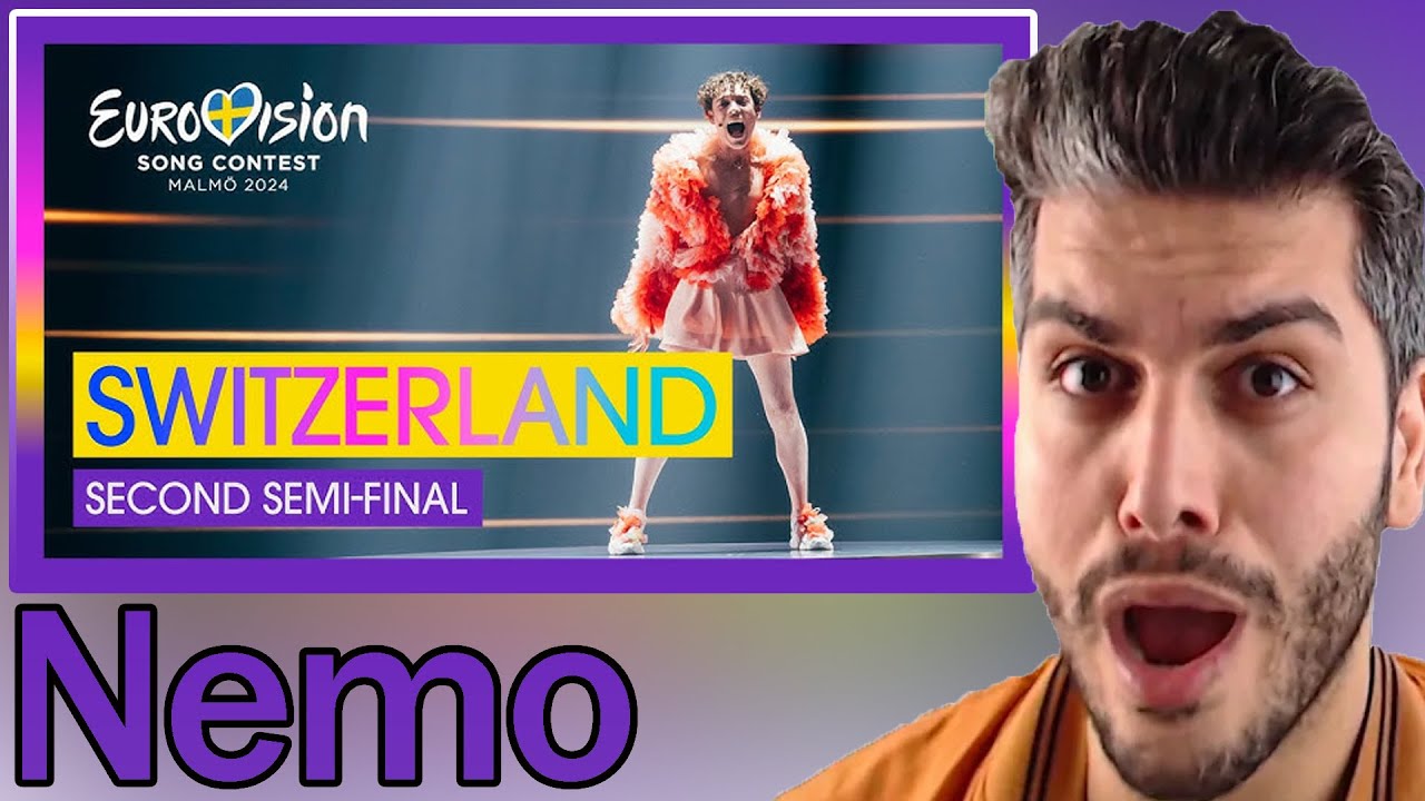 Nemo - The Code (LIVE) | Switzerland🇨🇭| Second Semi-Final | Eurovision 2024 REACTION