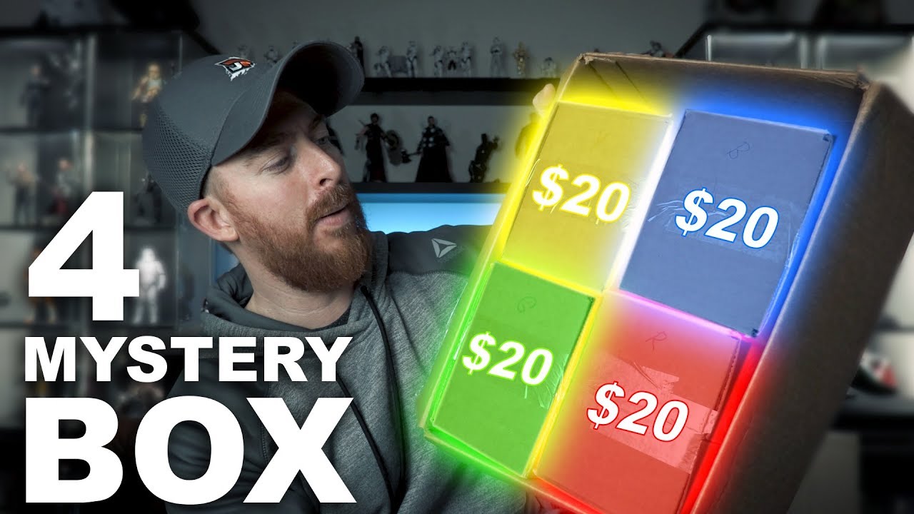 Funko Mystery Box Unboxing X 4 - Chrono Toys