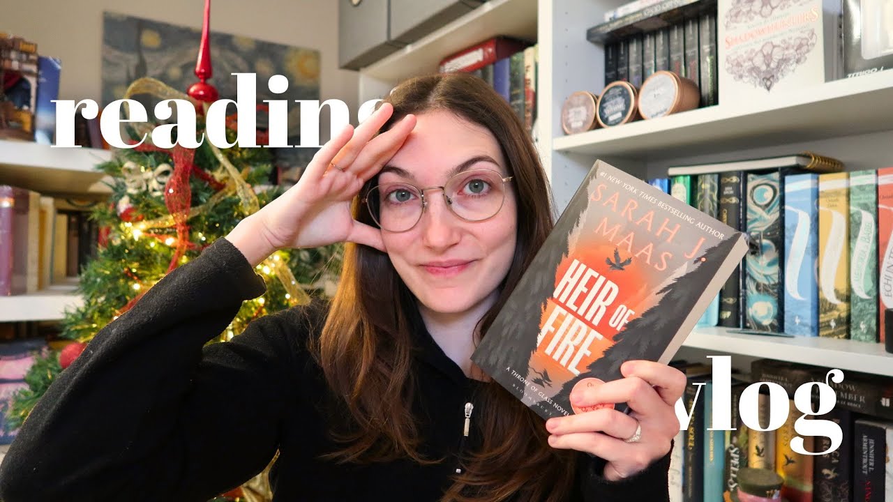 Reading Vlog - Heir of Fire🔥