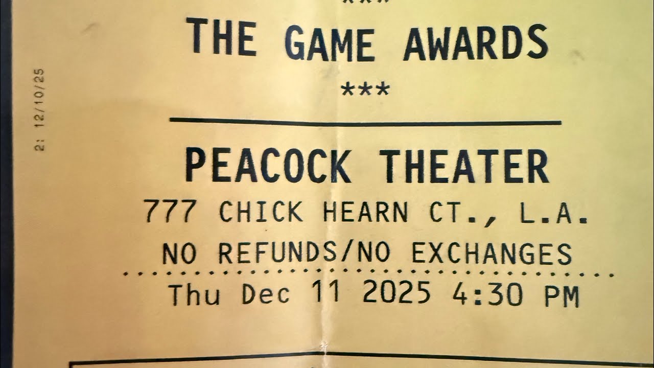 The game awards 2025🏆