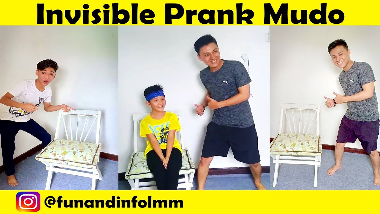 invisible prank with Mudo | VLog 12