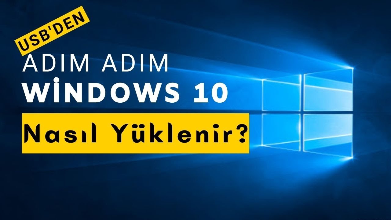 Windows 10 Kurulumu Detaylı Anlatım | USB'den Hızlı Kurulum | FreeDos'lu Monster