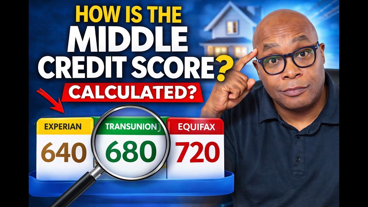 How Is the Middle Credit Score&reg; Calculated? | The Credit Score Mortgage Lenders Actually Use