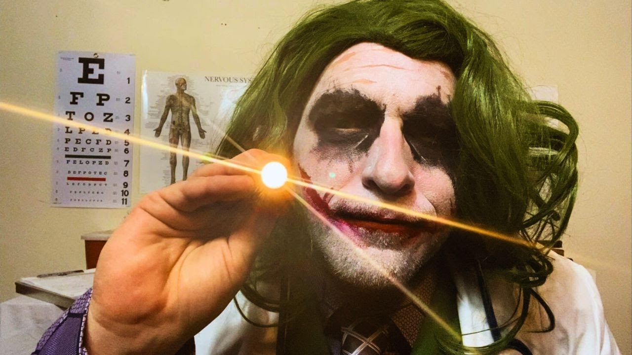 Cranial Nerve Exam With The Joker🃏🤡🩺 (ASMR Role Play)