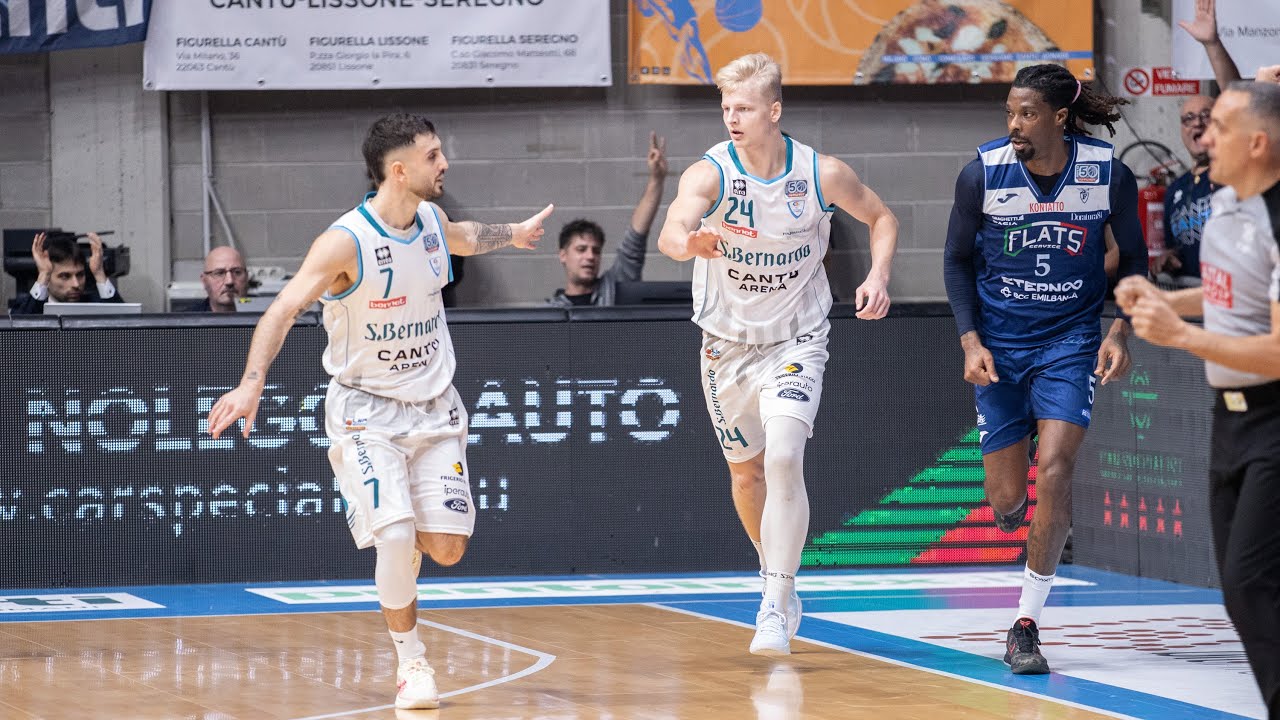 11^Giornata: Acqua S.Bernardo Cantù - Flats Service Fortitudo Bologna 89-60