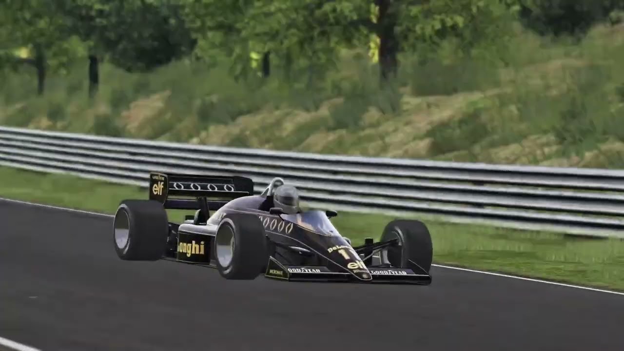 Tourist driving at Nordschliefe (lotus t97) 
