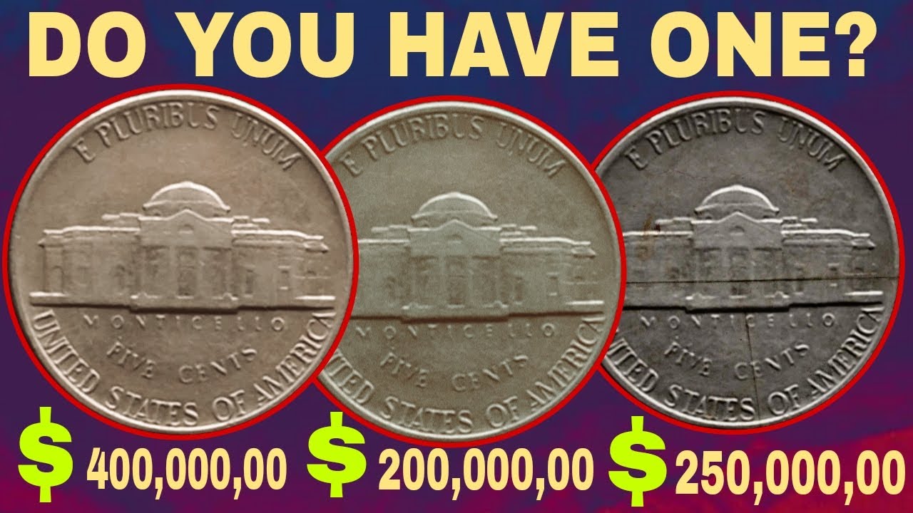 Top 3 Valuable Monticello Jefferson Nickels | 1965, 1970-S & 1974 Nickel Coins Worth Money!