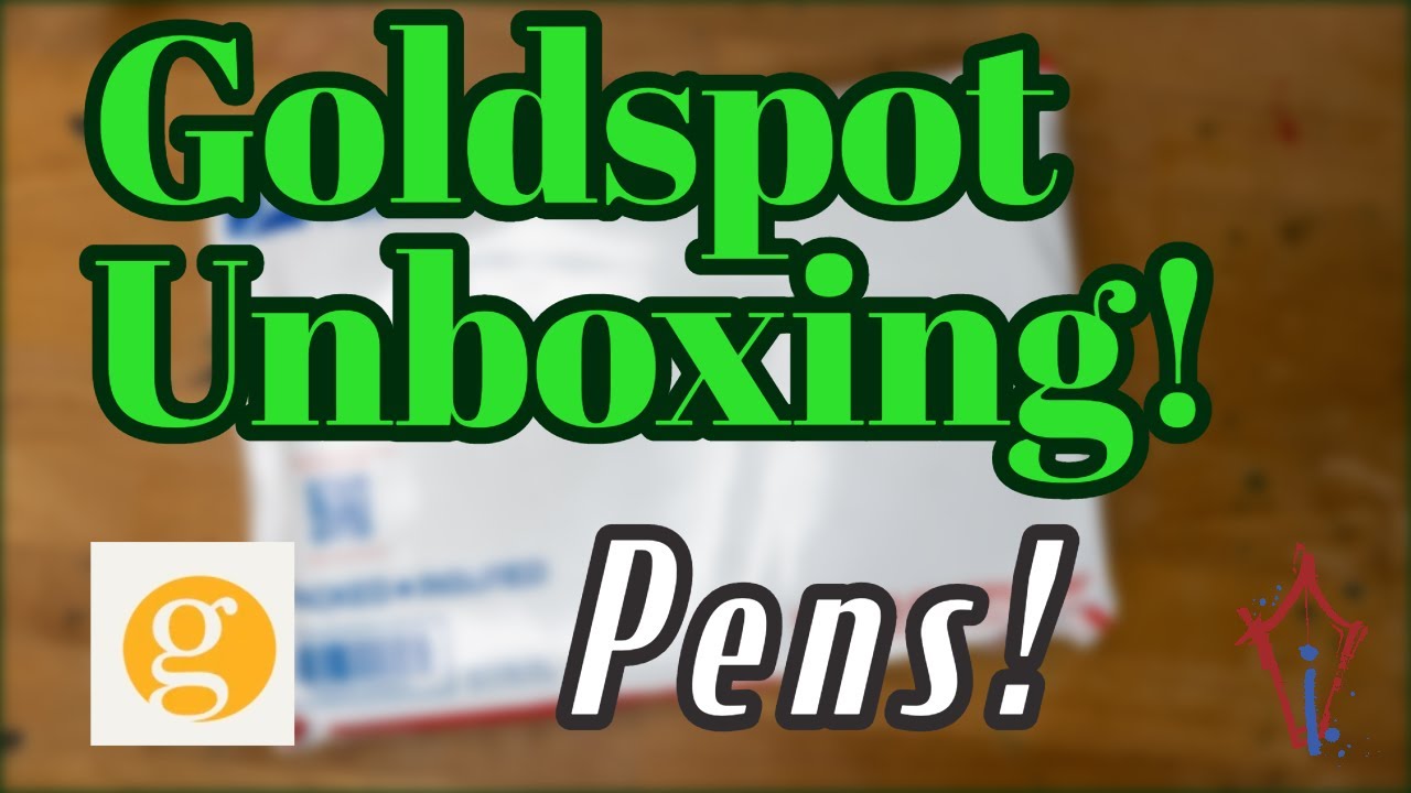 Unboxing Some SpoOooOooOOky Pens from Goldspot!