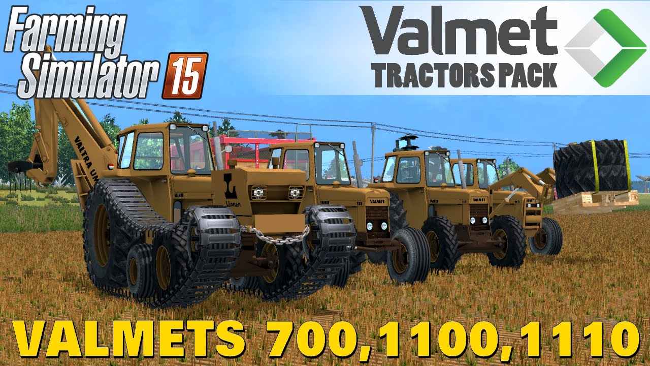 Farming Simulator 15 Valmet Tractors Pack