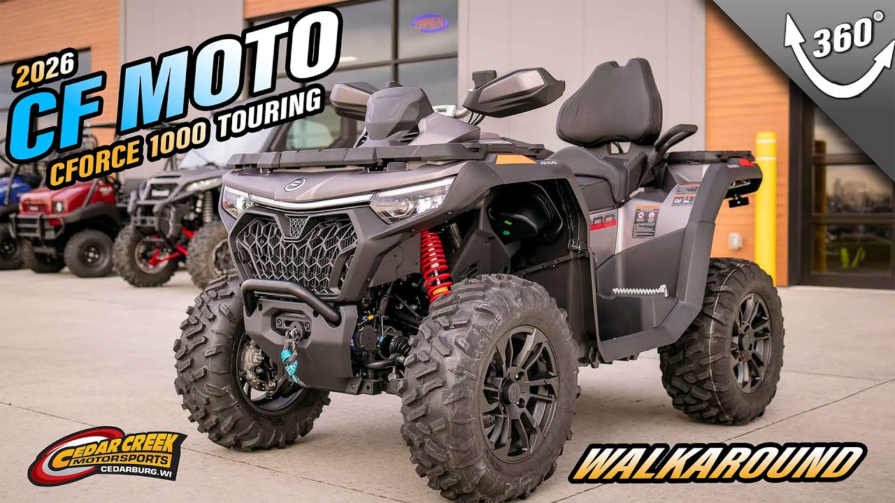 Walkaround | 2026 CFMOTO CFORCE 1000 Touring