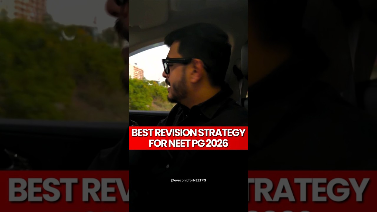 Best Revision Strategy for NEET PG 2026 | How to plan your Final Revision #neetpg #inicet #neet