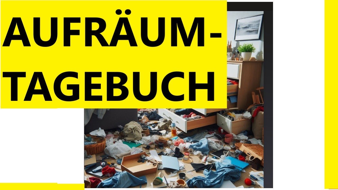 Programmierung Aufräum-Tagebuch -  Mutti klopft an deine Türe und sieht dein Chaos im Zimmer