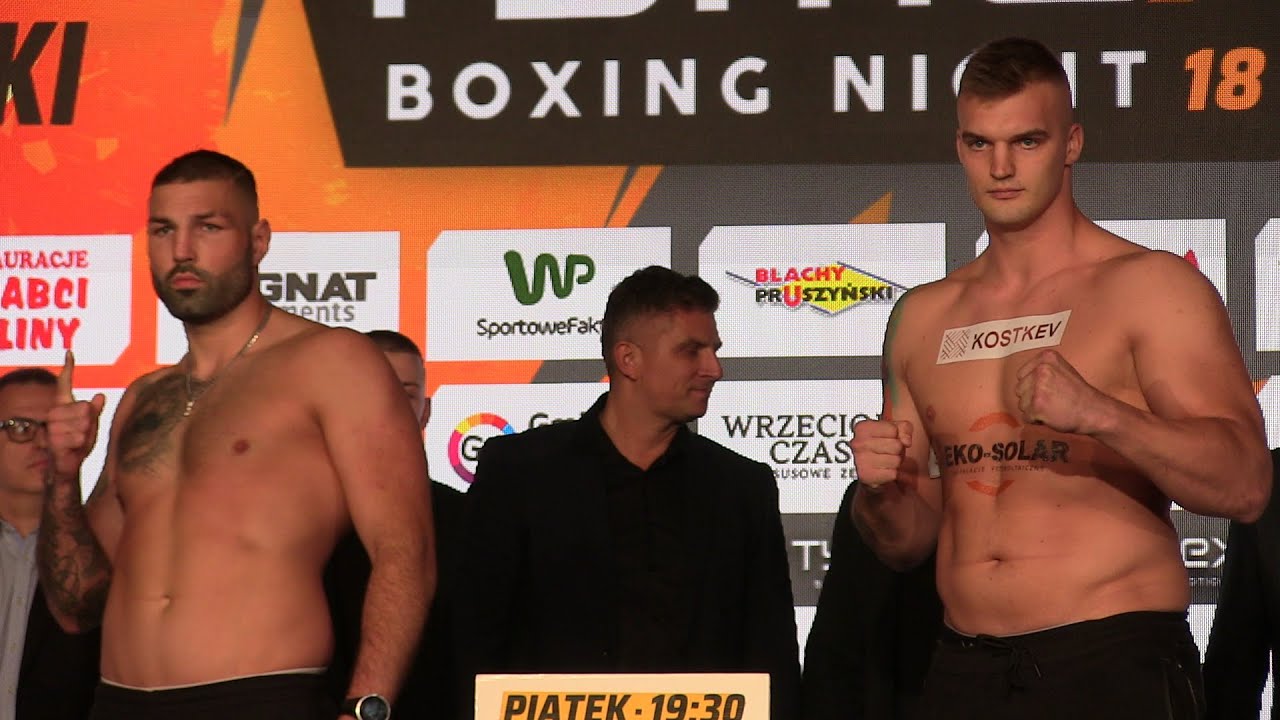 Kamil BODZIOCH vs Remigiusz SMOLIŃSKI (ważenie)