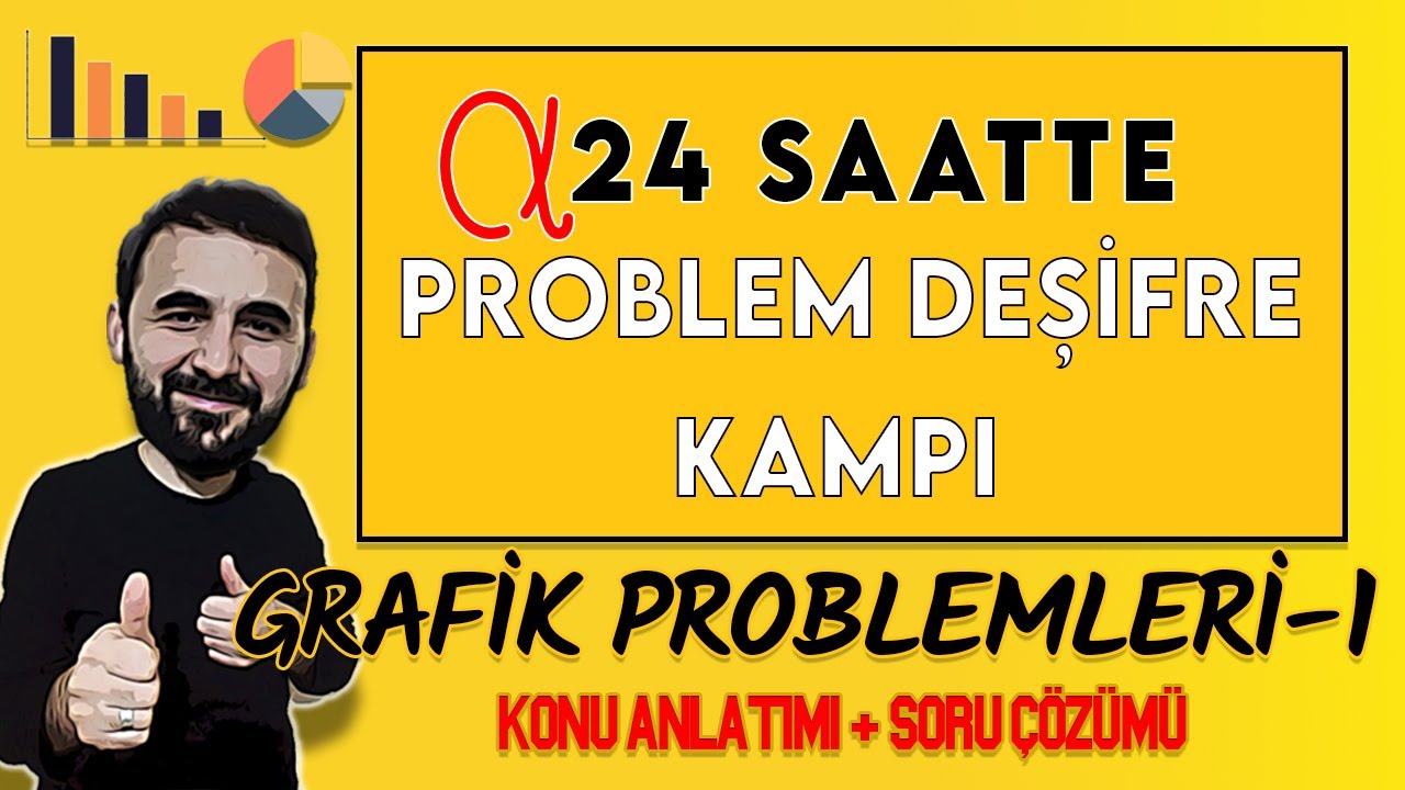 GRAFİK TABLO PROBLEMLERİ DEŞİFRE -1 KONU ANLATIMI + SORU ÇÖZÜMÜ  + PDF YENİ NESİL PROBLEM YEKTUG MAT