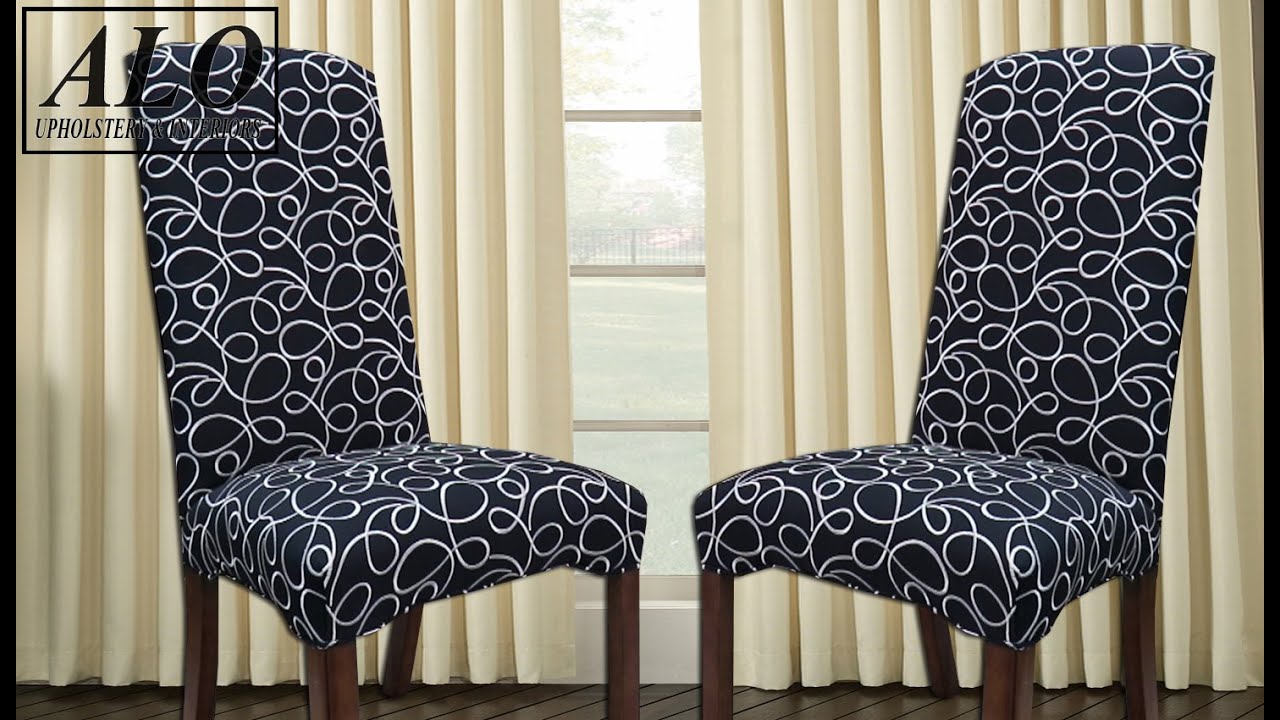 DIY-HOW TO REUPHOLSTER A DINING ROOM CHAIR| DIY - Alo Upholstery