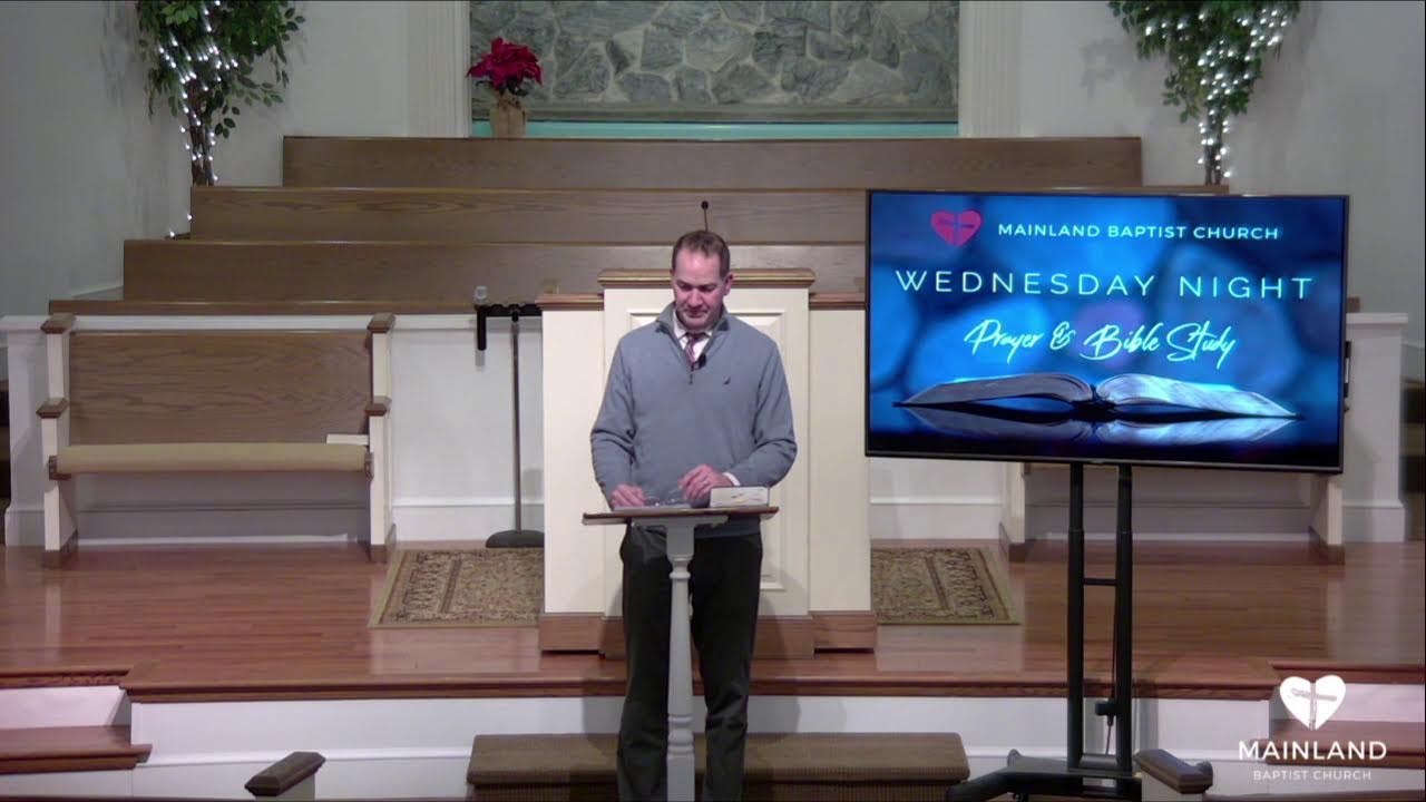 Wednesday Evening Live | February 11, 2026 | 7pm | Moses: Leaving A Spiritual Legacy Pt3