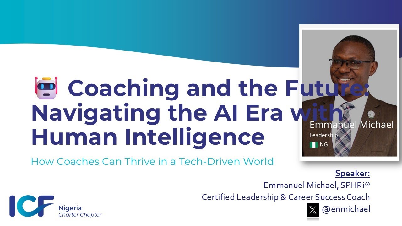 🤖 Coaching and the Future | Navigating the AI Era with Human Intelligence