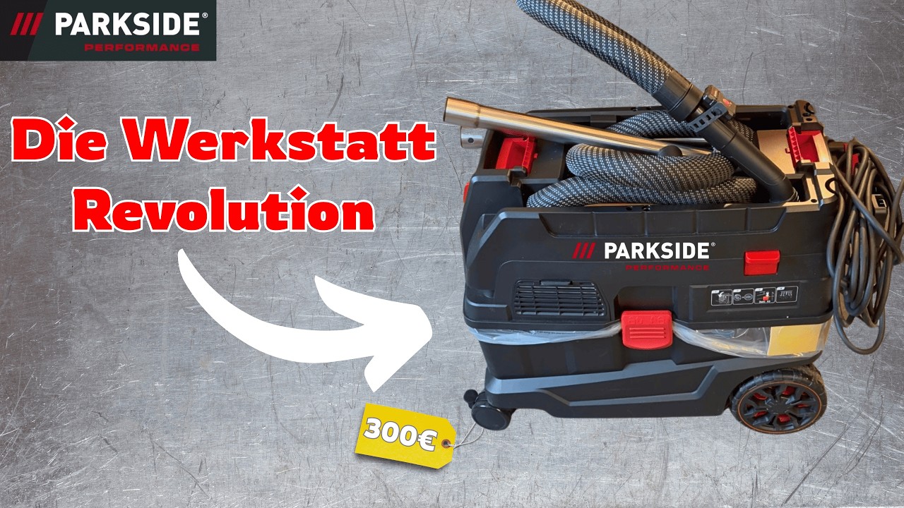 🤯 Ist das noch Parkside?! Der neue Parkside Performance Staubsauger im Test