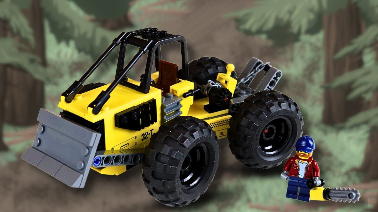 Make Your Own Custom LEGO Log Skidder | Tutorial