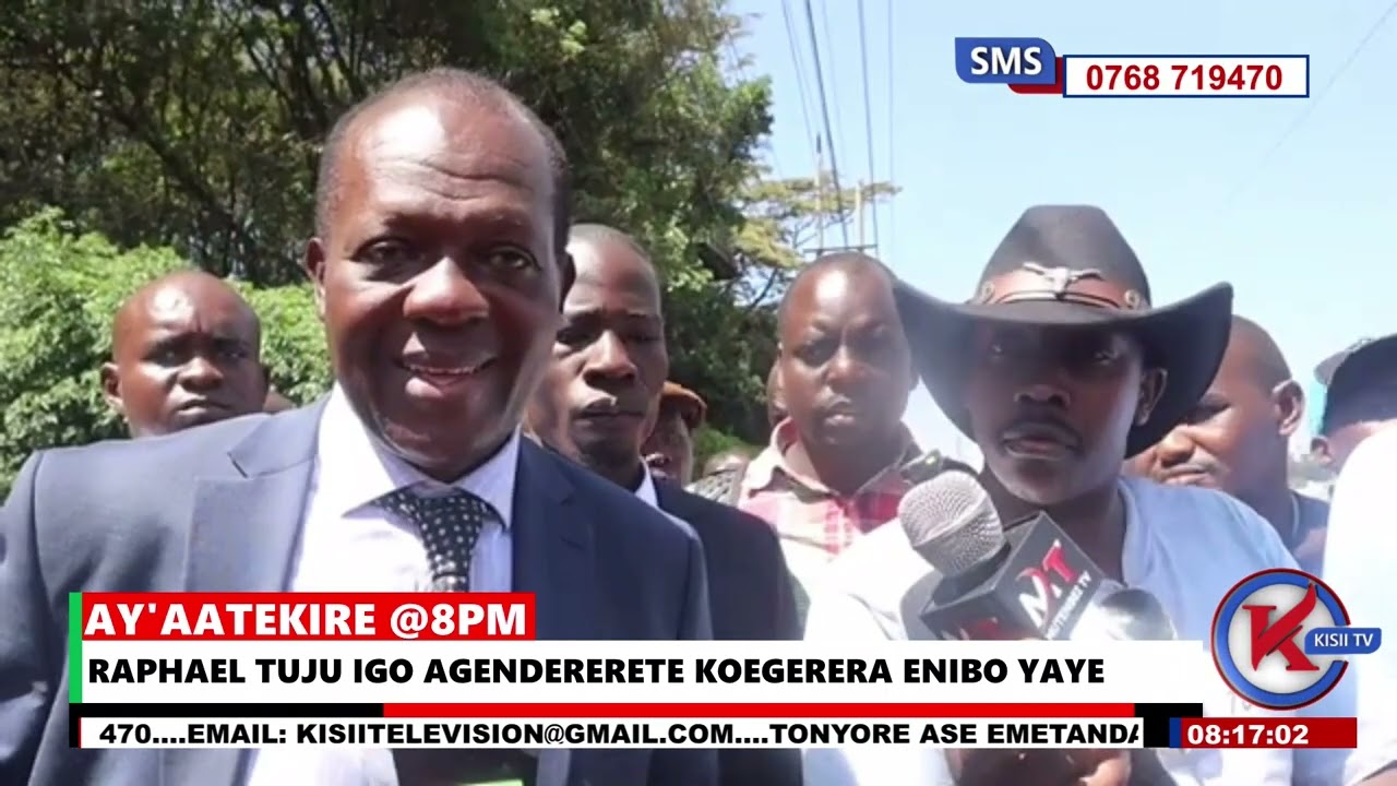 Raphael Tuju Ogendereire Koegerera Enibo Yaye