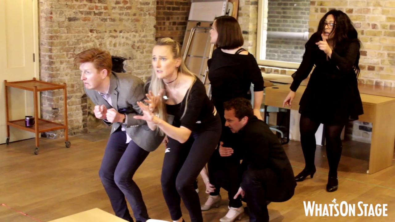 In rehearsals with | How to Succeed in Business Without Really Trying