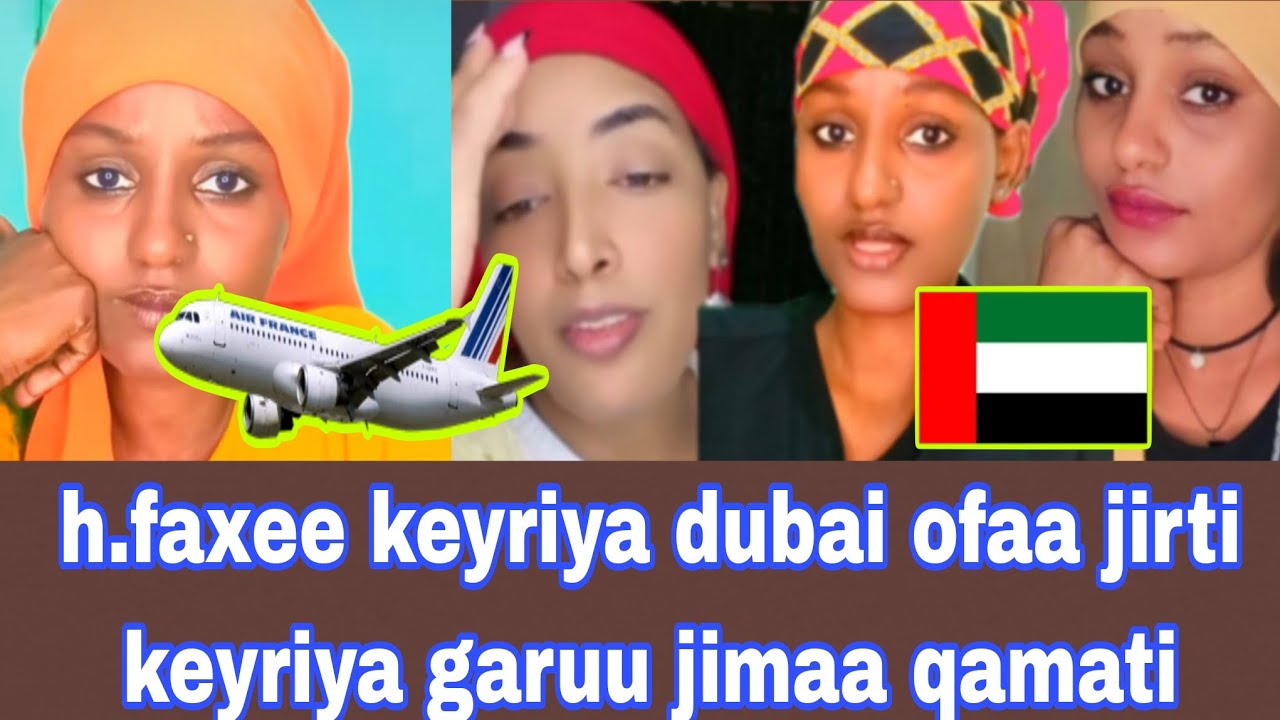 H.faxee keyriya dubai ofaa jirti garuu keyriyaa jimaa qamaati akka nama itti tole