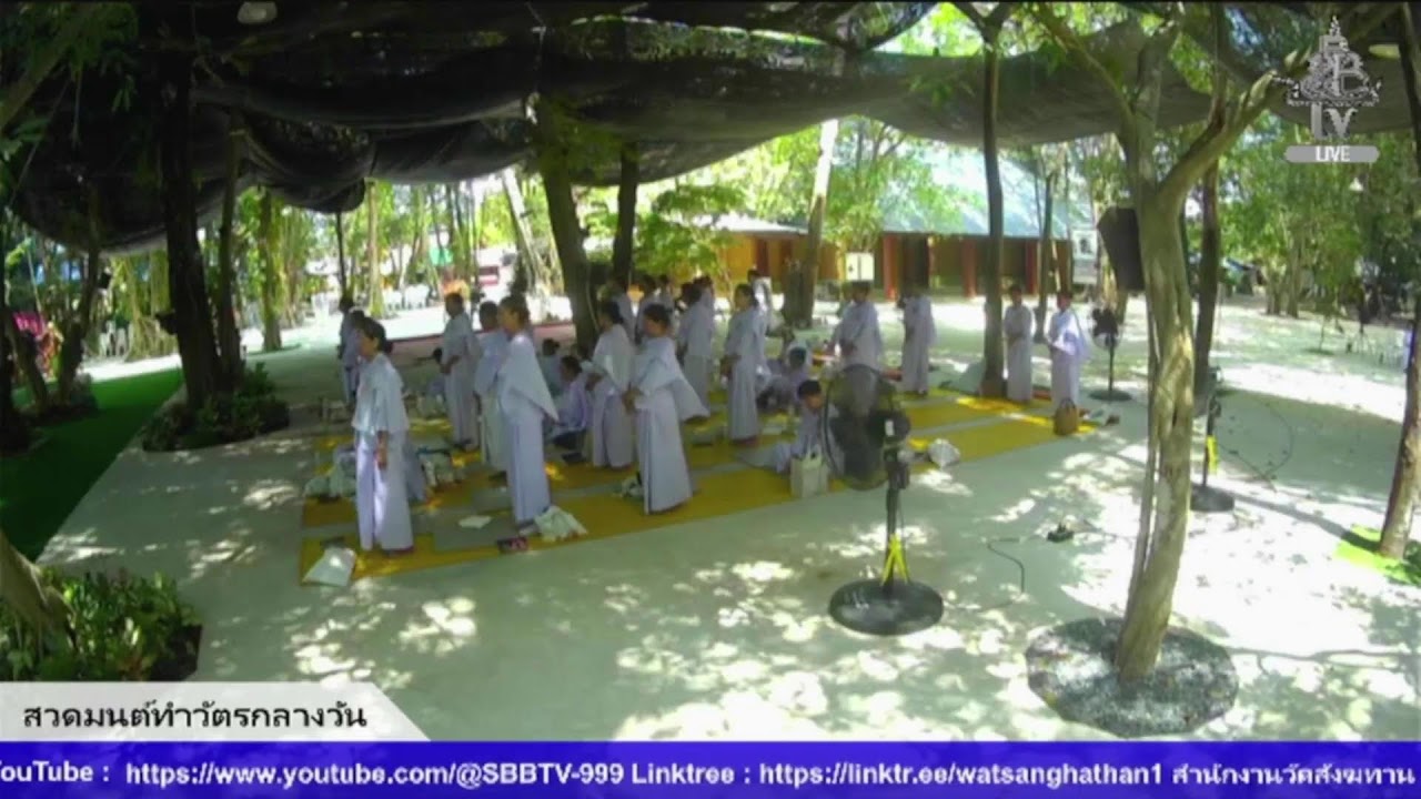 Live สด ปฏิบัติธรรม ฟังธรรม ทุกวันอาทิตย์