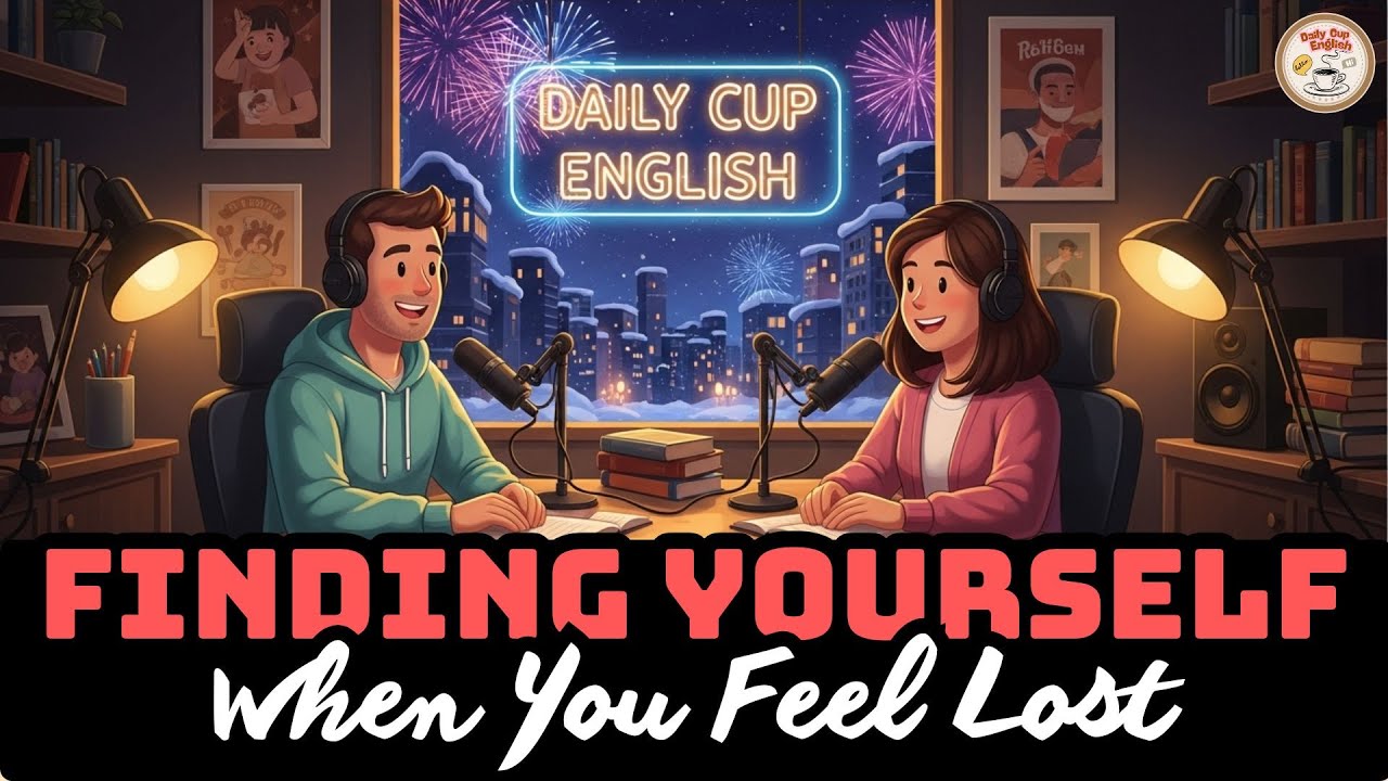 What to Tell Yourself When You Feel Lost | Daily Cup English Podcast