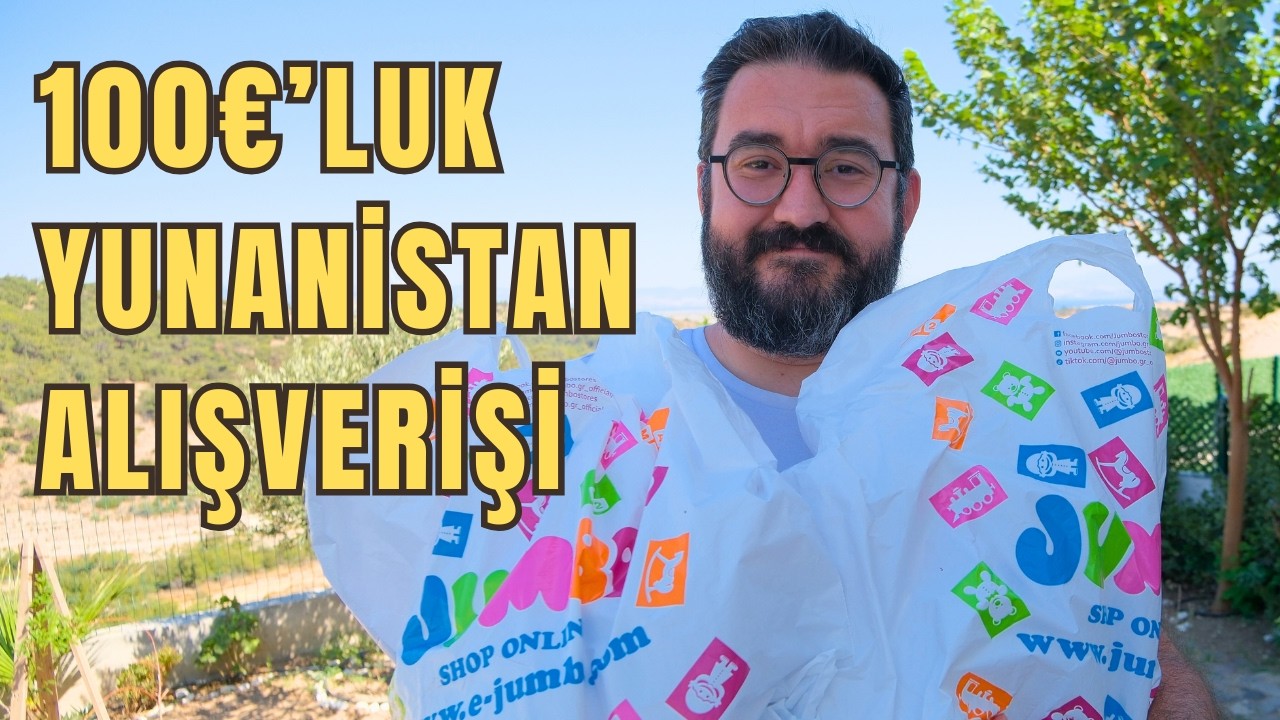 Yunanistan'da Ucuz Alışveriş | Jumbo'dan Neler Aldık?