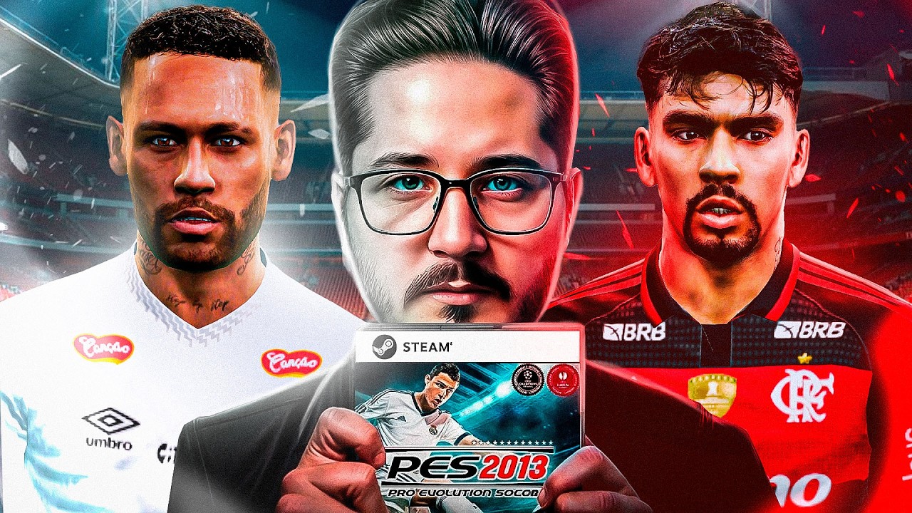 BRASILEIR&Atilde;O 2026 no seu NOTEBOOK FRACO! 🔥 O Patch Mais Leve e Completo (PES 2013)