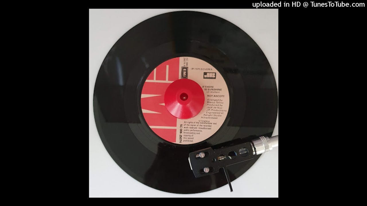 ROY ASCOTT - SO EVERYBODY DANCE 1975 45RPM [JACK JERSEY/JR PROD]