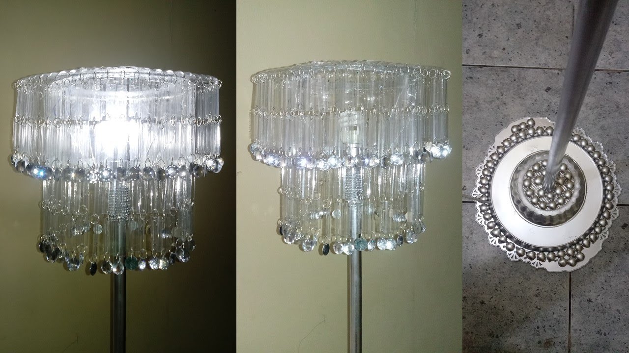 lampara de pedestal delicado y elegante - pedestal lamp, beautiful and delicate