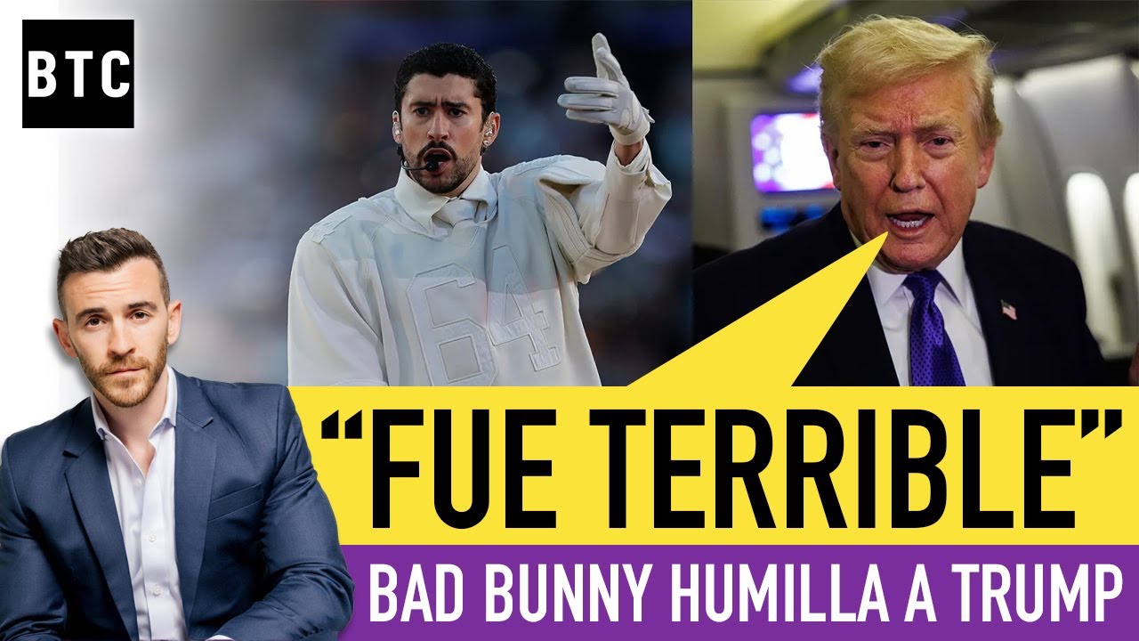 ESTALLA TRUMP tras ser humillado por Bad Bunny en el Super Bowl Halftime Show
