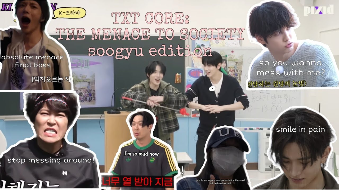 TXT CORE: THE MENACE TO SOCIETY (SOOGYU EDITION)