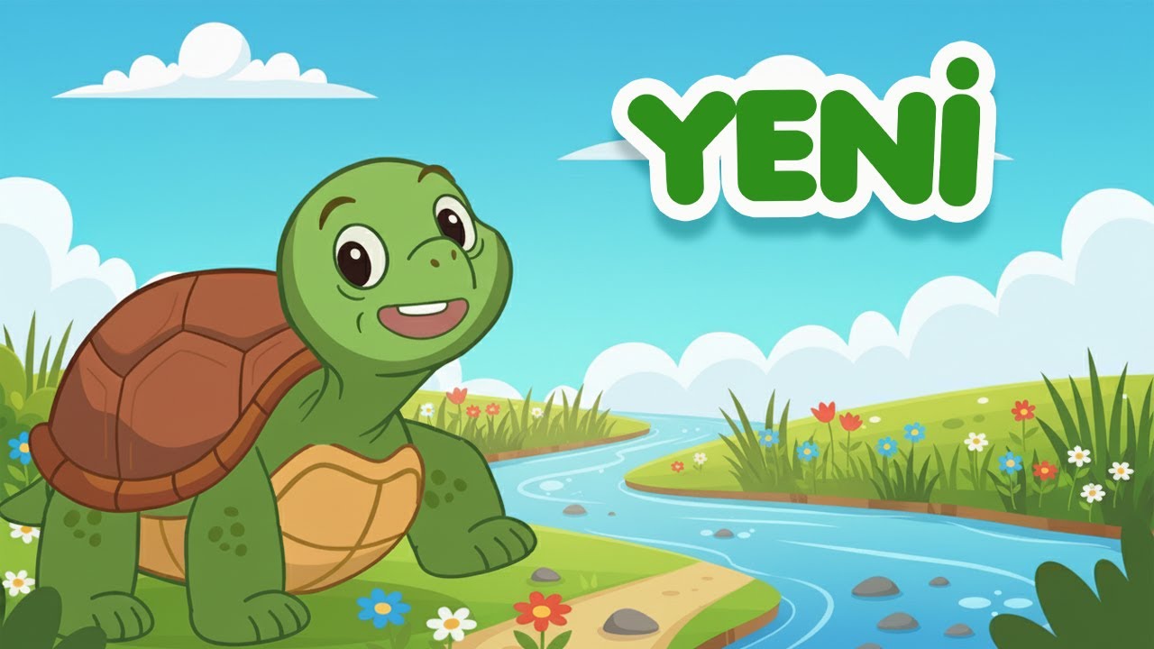 Kaplumbağa ''İşte Benim Hayatım''🐢Eğitici ve Eğlenceli Bebek ve Çocuk Şarkısı🎶Çizgi Film