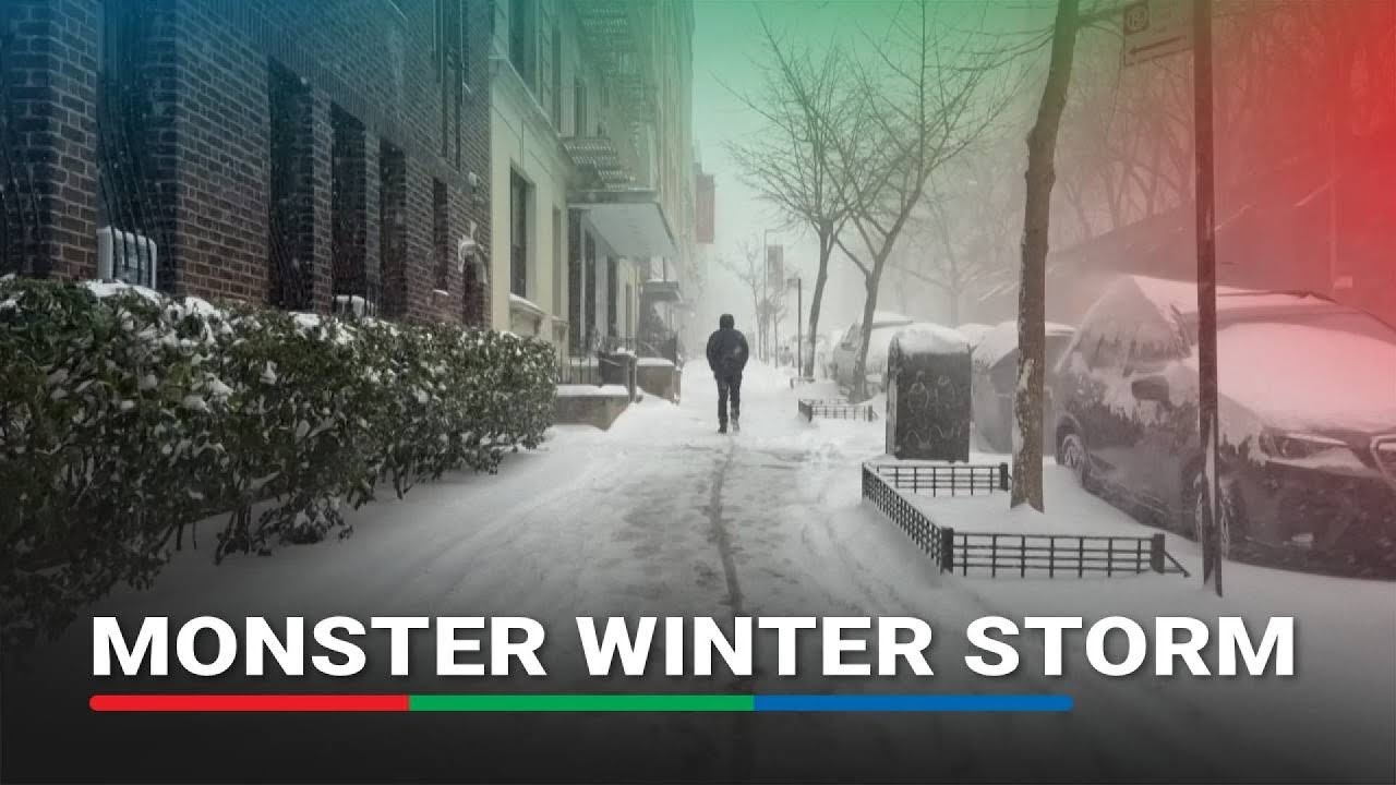 Monster storm hits Texas, New York and Connecticut | ABS-CBN News
