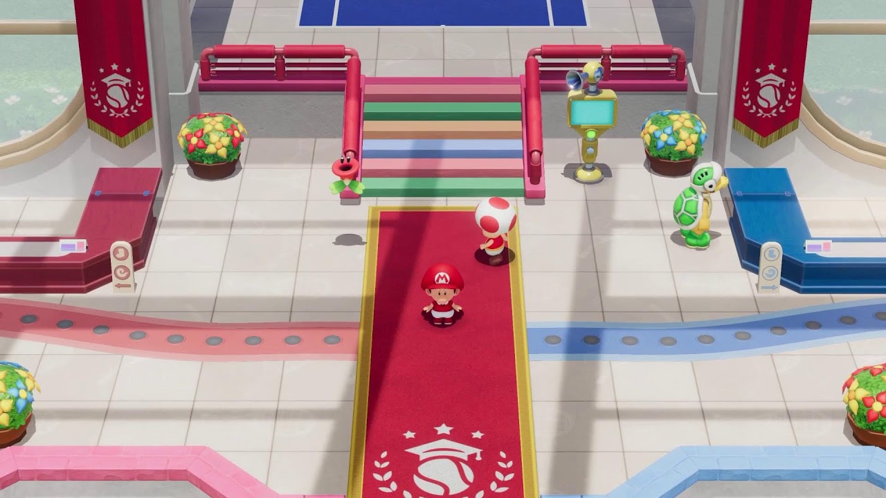 マリオテニスフィーバー　（●＾o＾●）