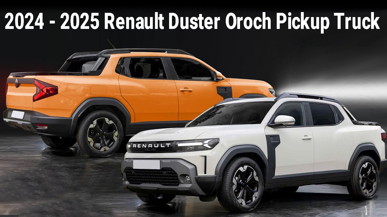 2024 - 2025 Renault Duster Oroch Pickup Truck: New Model, first look!