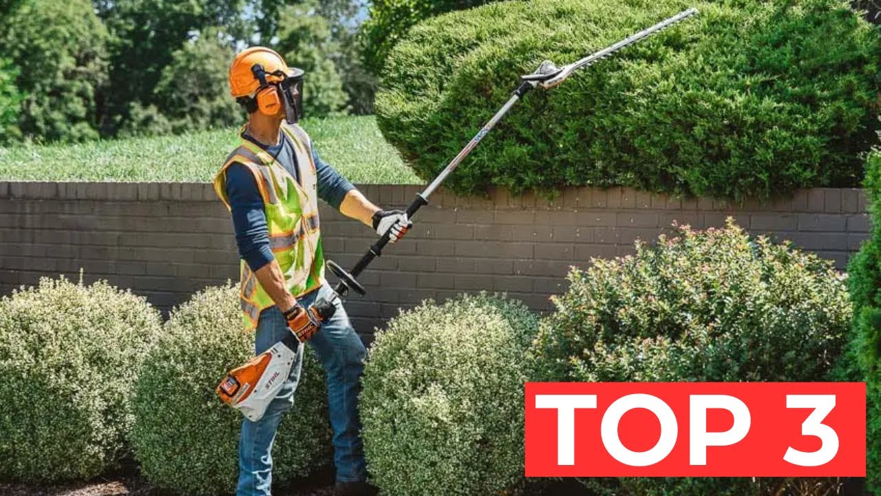 TOP 3 Best Hedge Trimmer With Extension Pole 2025