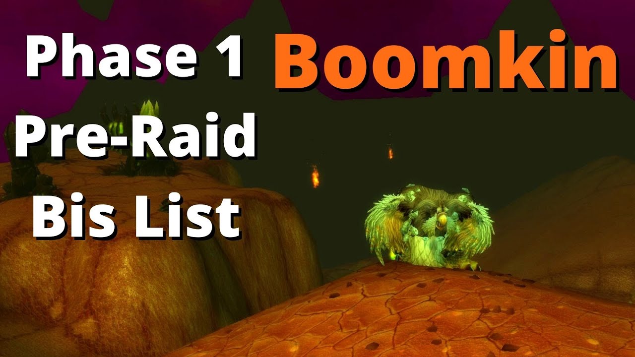 Boomkin Pre-Raid Bis | Most Important Items | TBC Classic | Phase 1